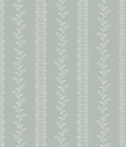 York Wallcoverings Magnolia Home 4 Everleigh Sage Wallpaper Transitional Botanical Greens   - MF4762