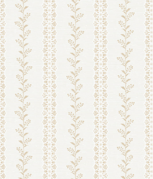 York Wallcoverings Magnolia Home 4 Everleigh Botanical Transitional White, Offwhite   - MF4763