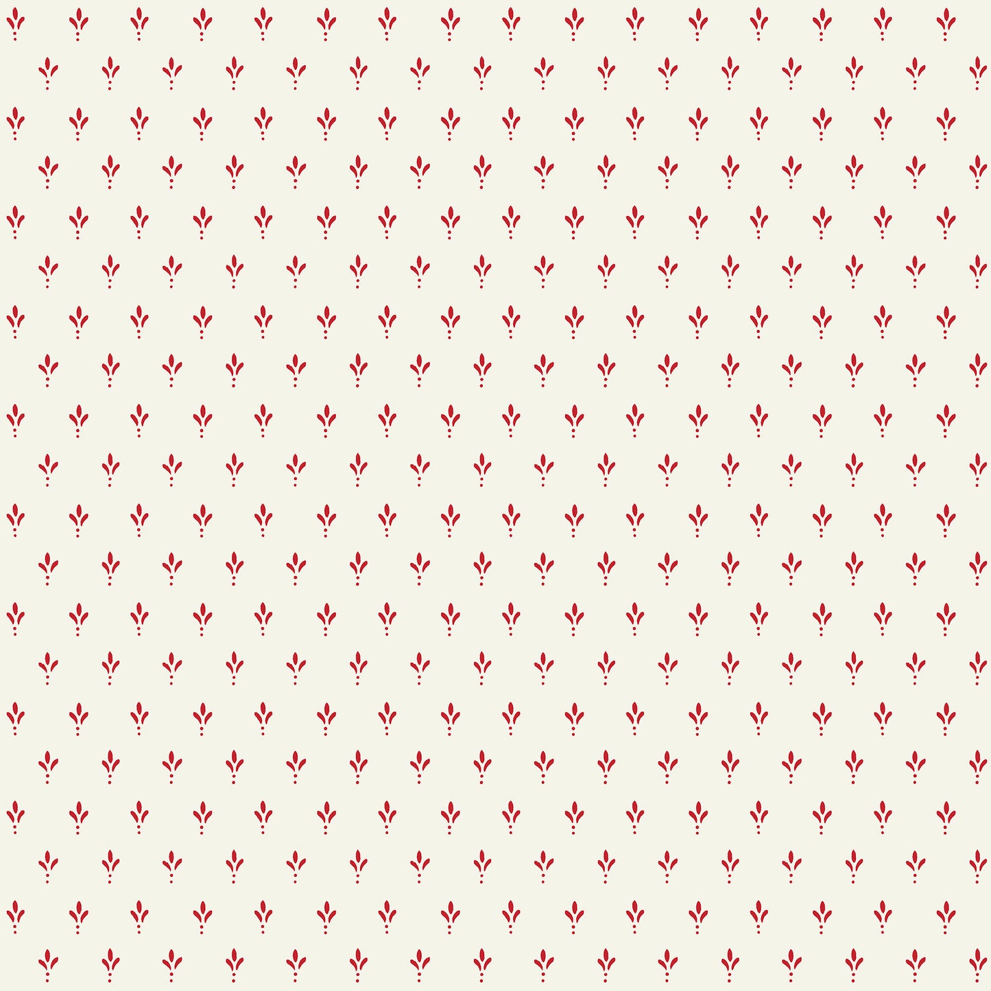 York Wallcoverings Magnolia Home 4 Charm Red Wallpaper Traditional Small Prints Whites and Off-Whites   - MF4771