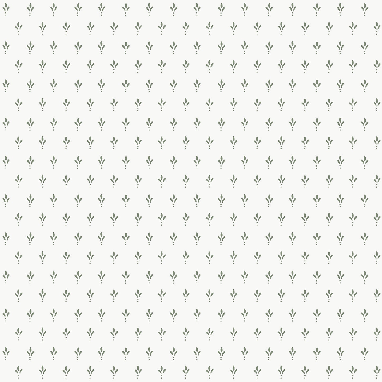 York Wallcoverings Magnolia Home 4 Charm Sage Wallpaper Traditional Small Prints Whites and Off-Whites   - MF4774