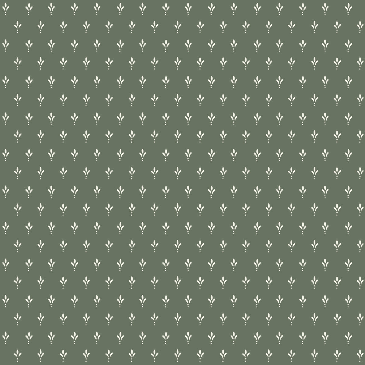 Magnolia Home 4 Charm Small Prints Traditional Green   - MF4777