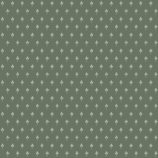 York Wallcoverings Magnolia Home 4 Charm Pine Wallpaper Traditional Small Prints Greens   - MF4777