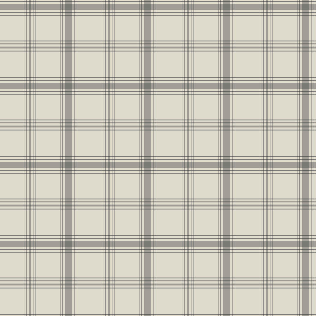 Magnolia Home 4 Hunter Plaids & Checks Transitional Grey   - MF4792