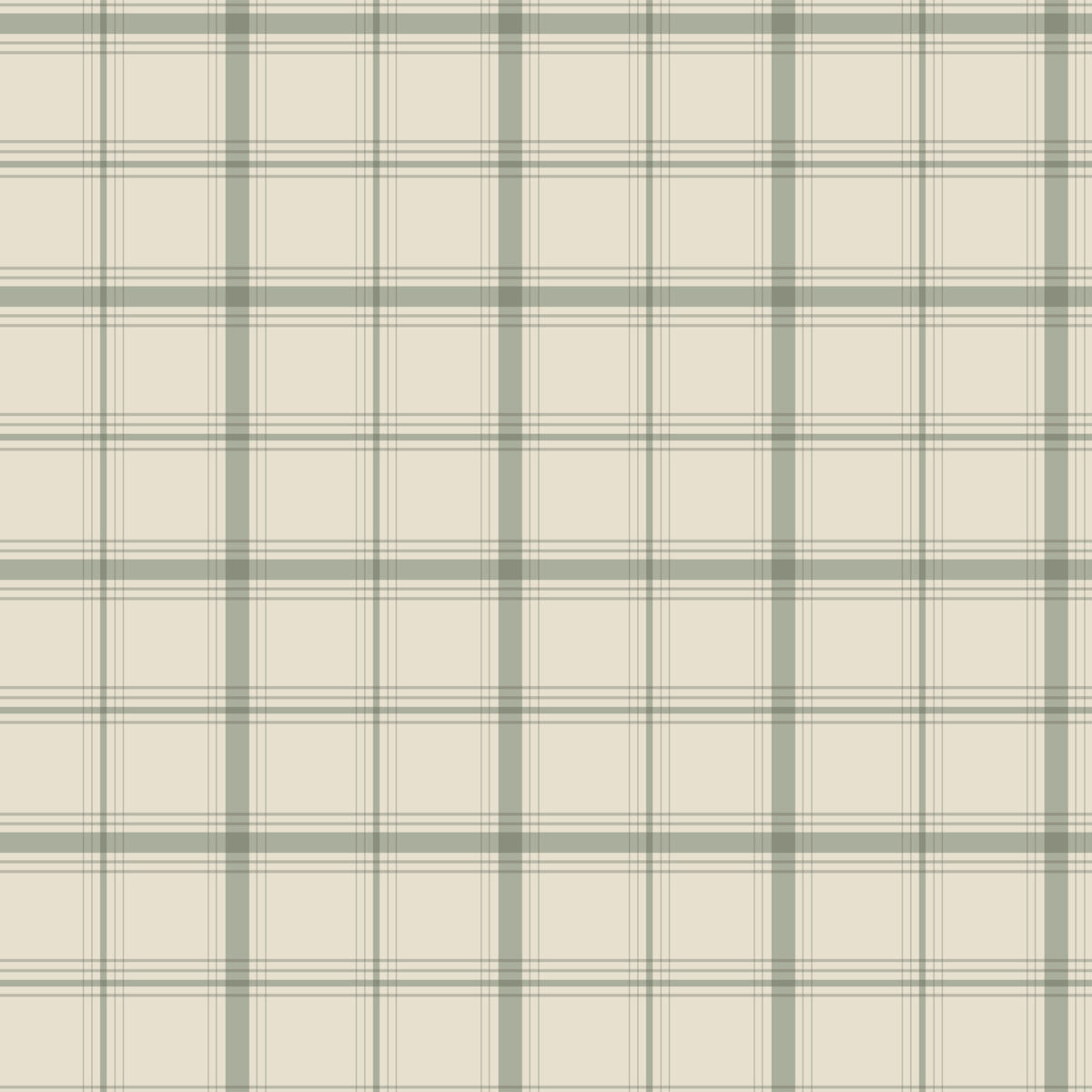 Magnolia Home 4 Hunter Plaids & Checks Transitional Green   - MF4794