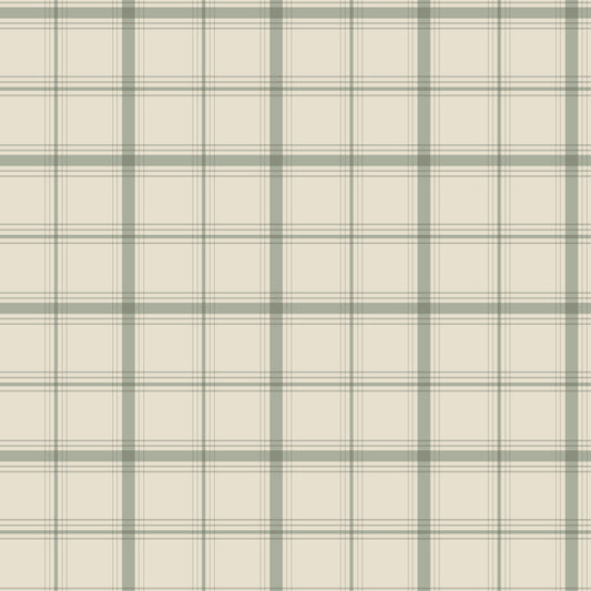 Magnolia Home 4 Hunter Plaids & Checks Transitional Green   - MF4794