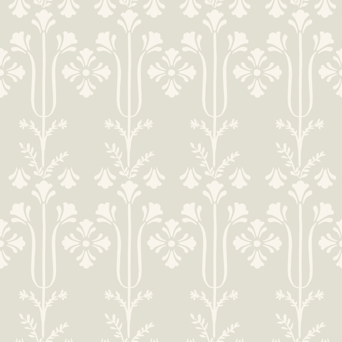 Magnolia Home 4 Lydia Botanical Traditional Grey   - MF4804