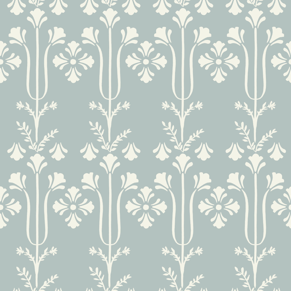 Magnolia Home 4 Lydia Botanical Traditional Blue   - MF4806