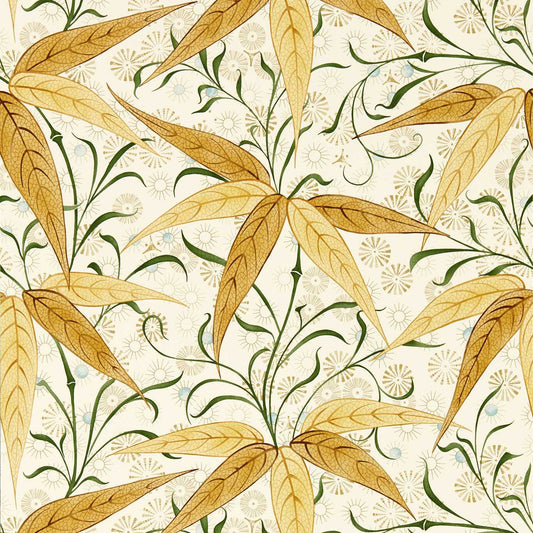 MORRIS & CO Bamboo Wallpaper Leaves , Trees Sunflower  Gravure Printed Wallpaper - MFRW217358