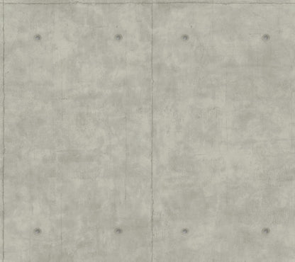 York Wallcoverings Magnolia Home Concrete Mid Grey Wallpaper   Greys   - MH1552