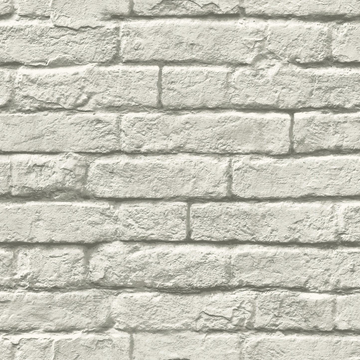 York Wallcoverings Magnolia Home Brick and Mortar Grey and White Wallpaper   Whites and Off-Whites   - MH1556