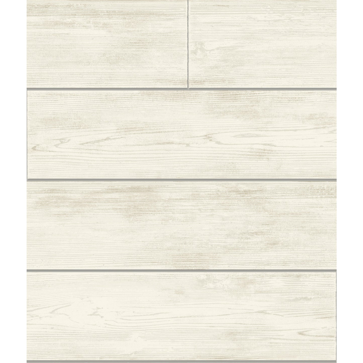 York Wallcoverings Magnolia Home Shiplap Grey and Off White Wallpaper   Whites and Off-Whites   - MH1559
