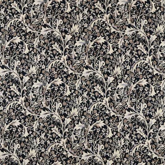 MORRIS & CO Clover & Vine Weave Fabric Classic Floral Forest   - MHCB237679