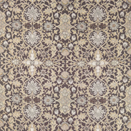 MORRIS & CO Wilton Weave Fabric Classic Floral Slate   - MHTF237708