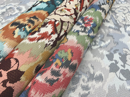 York Wallcoverings Missoni 4 Flower Pot Blue Wallpaper  Florals and Flowers Blues   - MI10300