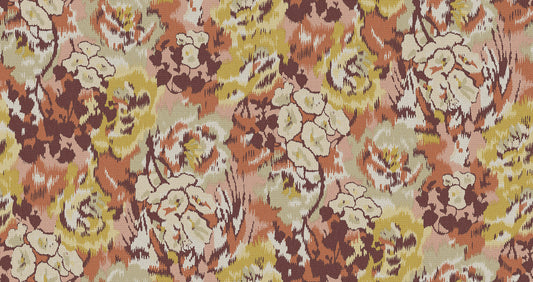 York Wallcoverings Missoni 4 Flower Pot Brown Wallpaper  Florals and Flowers Browns   - MI10302