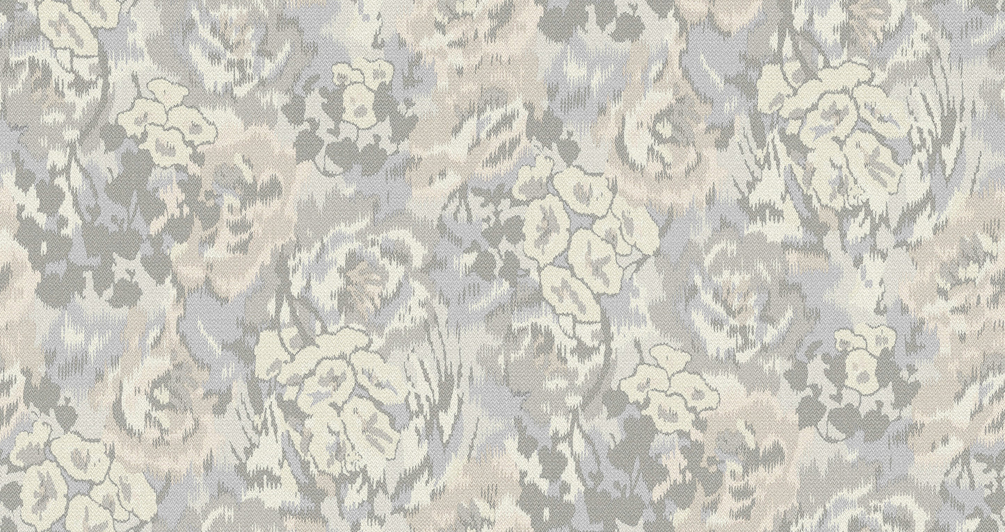 York Wallcoverings Missoni 4 Flower Pot Grey Wallpaper  Florals and Flowers Greys   - MI10303