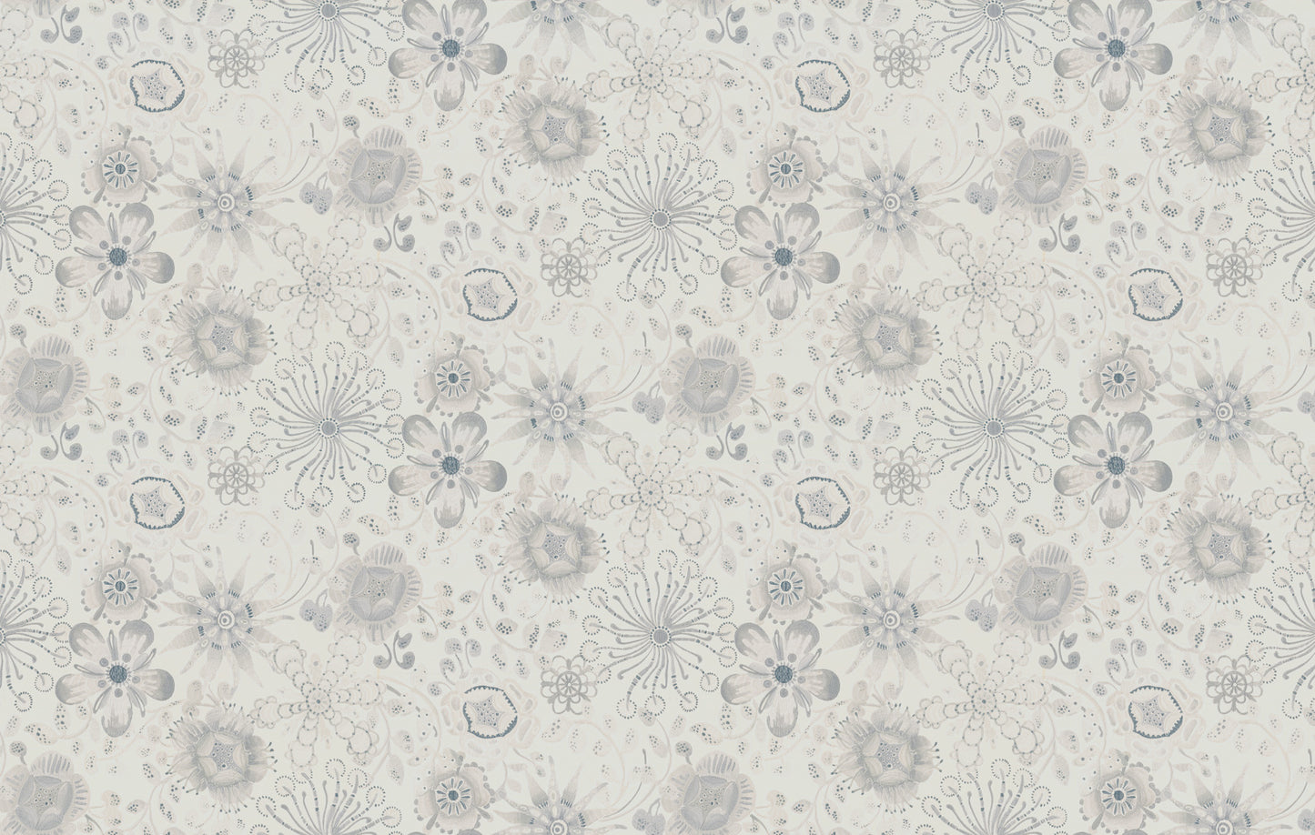 York Wallcoverings Missoni 4 Magic Garden Grey Wallpaper  Florals and Flowers Greys   - MI10311
