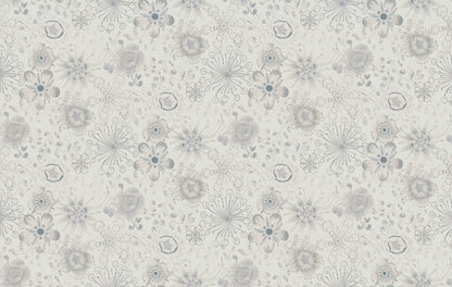 York Wallcoverings Missoni 4 Magic Garden Grey Wallpaper  Florals and Flowers Greys   - MI10311