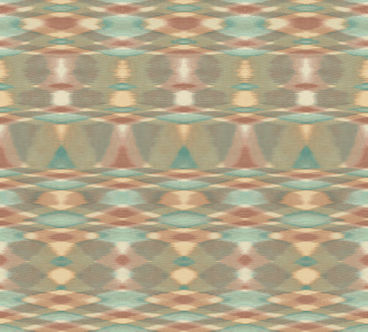 York Wallcoverings Missoni 4 Sunrise Flame Brown Wallpaper  Geometrics Browns   - MI10322