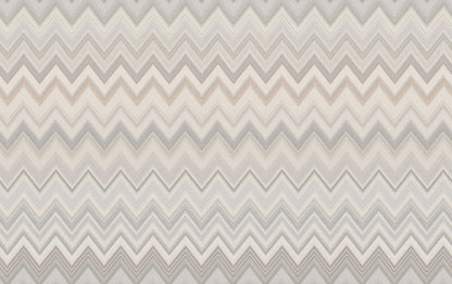 York Wallcoverings Missoni 4 Happy Zigzag Grey Wallpaper  Geometrics Greys   - MI10331
