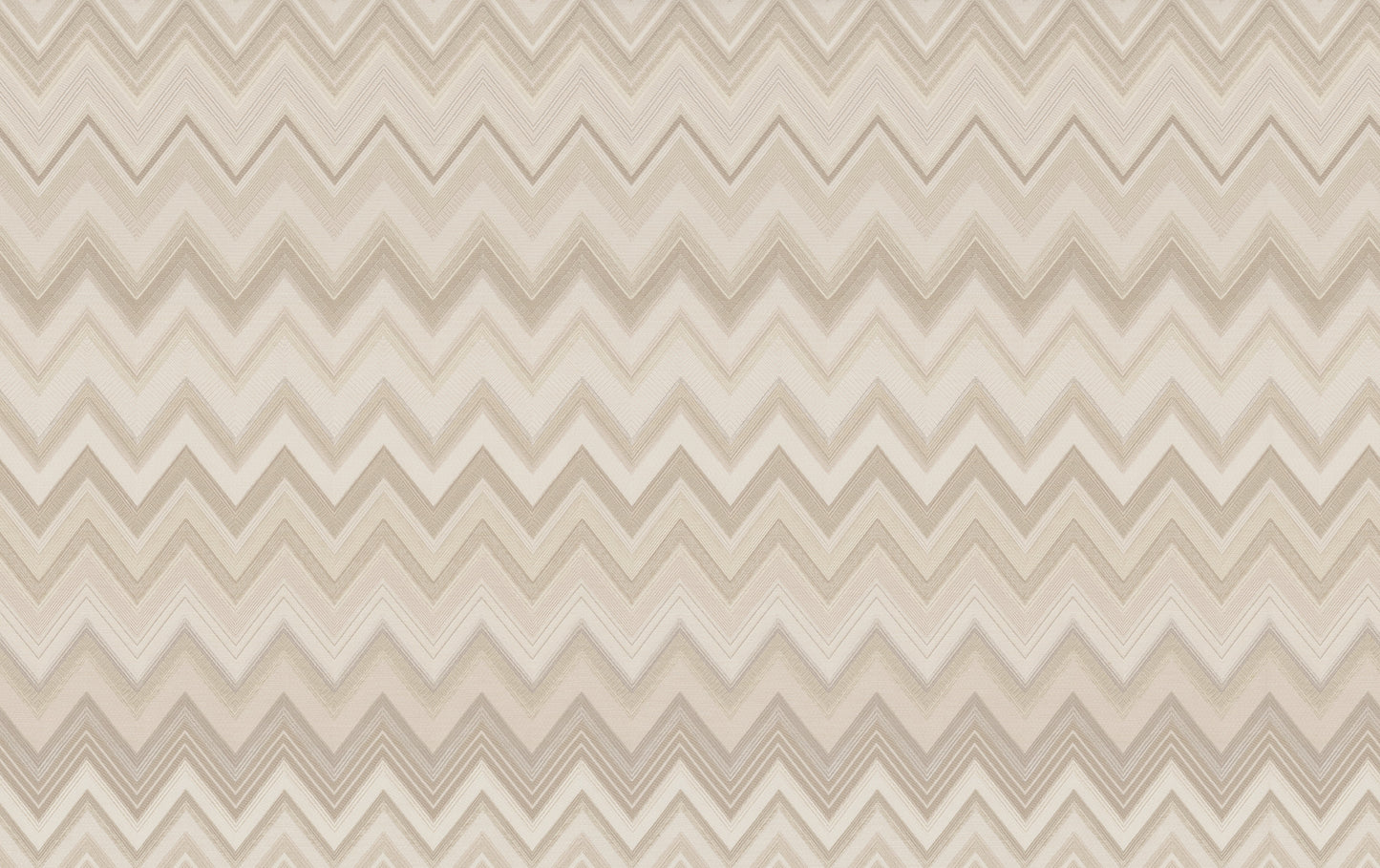 York Wallcoverings Missoni 4 Happy Zigzag Neutral Wallpaper  Geometrics Neutrals   - MI10334