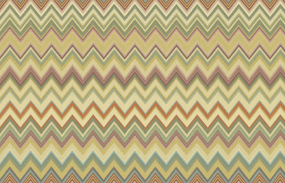 York Wallcoverings Missoni 4 Happy Zigzag Gold Wallpaper  Geometrics Yellows   - MI10336