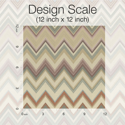 York Wallcoverings Missoni 4 Happy Zigzag Gold Wallpaper  Geometrics Yellows   - MI10336