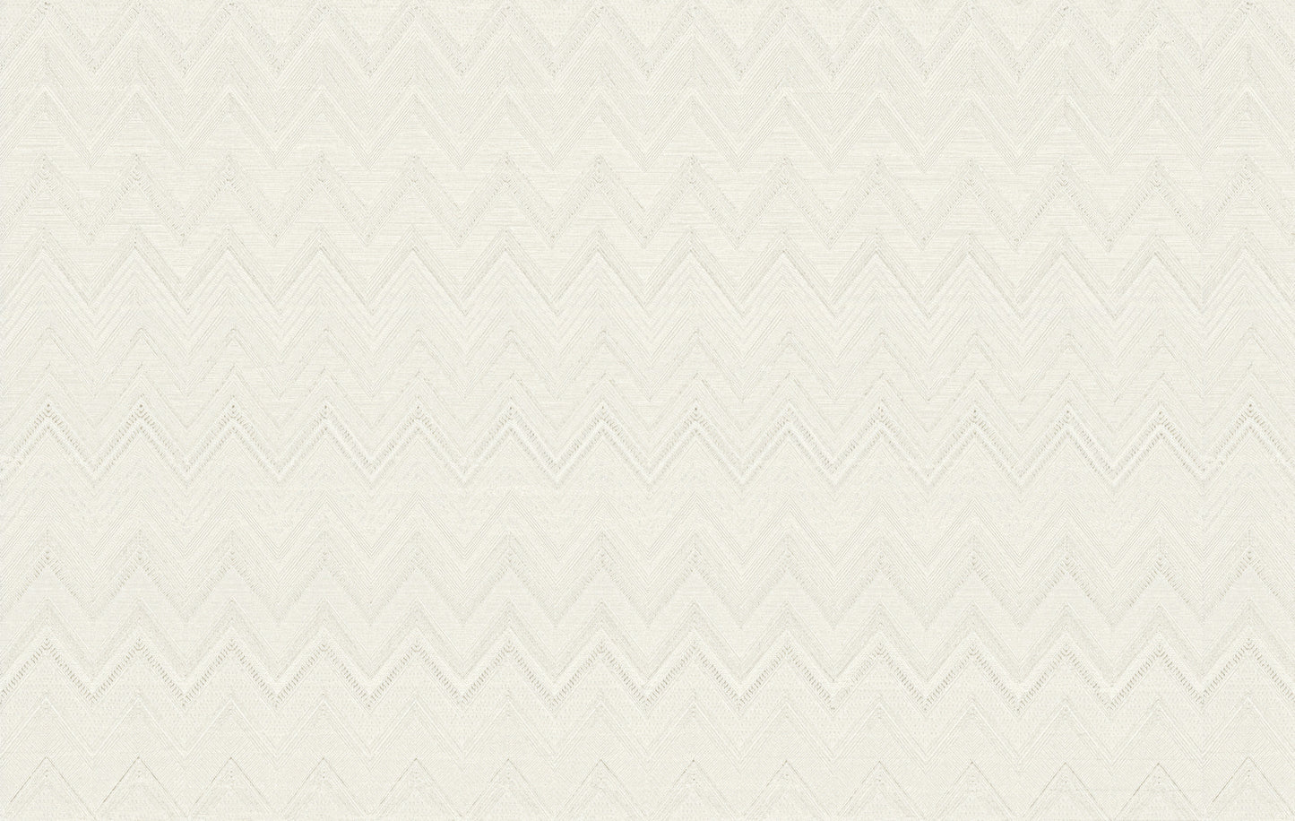 York Wallcoverings Missoni 4 Happy Zigzag Cream Wallpaper  Geometrics Whites and Off-Whites   - MI10337