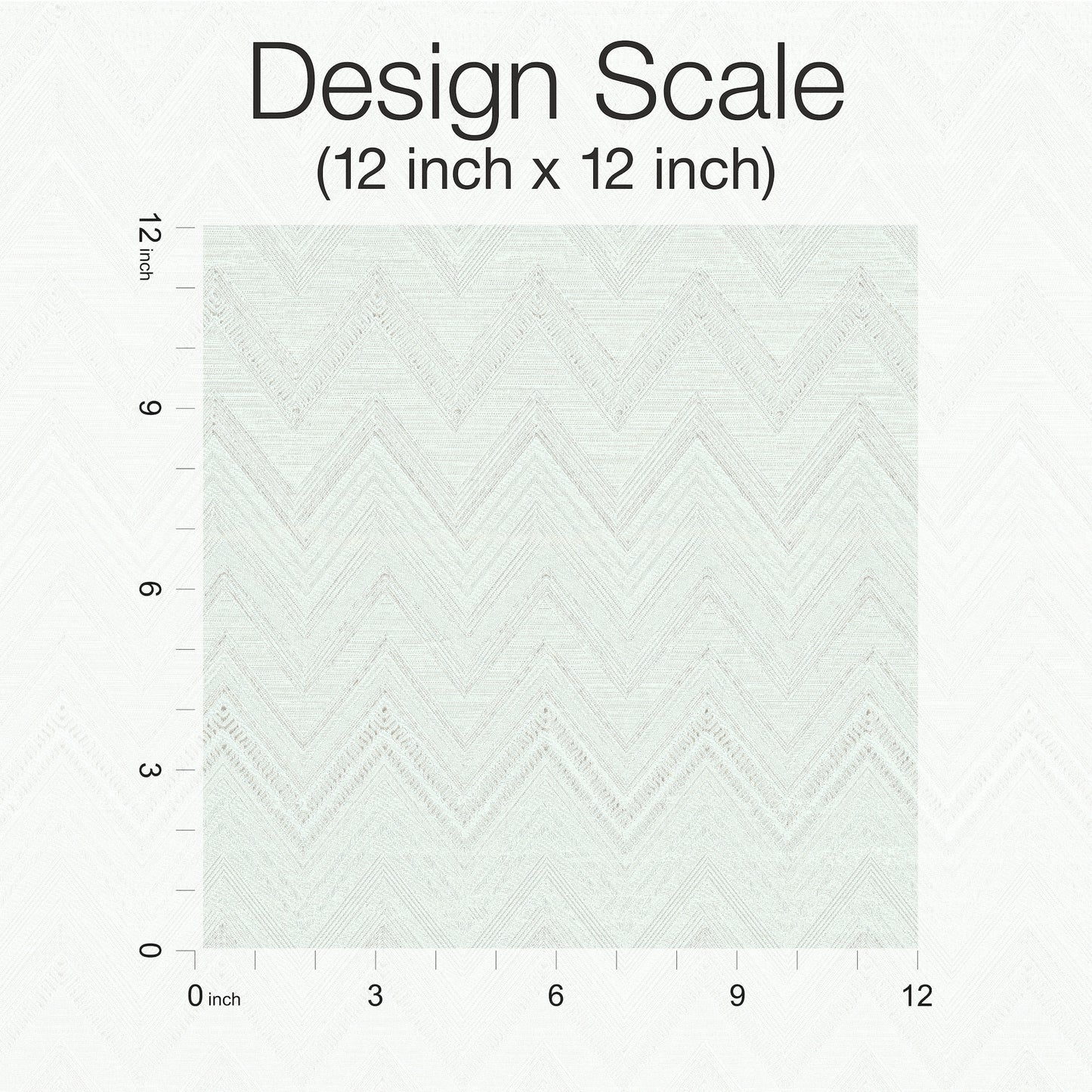 York Wallcoverings Missoni 4 Happy Zigzag Cream Wallpaper  Geometrics Whites and Off-Whites   - MI10337