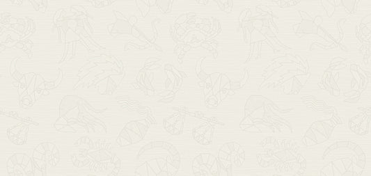 York Wallcoverings Missoni Constellations White Wallpaper  Animals Whites and Off-Whites   - MI10354