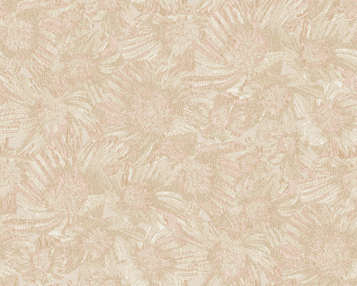 York Wallcoverings Missoni Home 5 Anemoni Blush Wallpaper Traditional Flowers Pinks   - MI10503