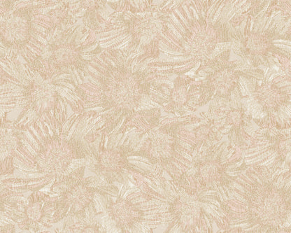 York Wallcoverings Missoni Home 5 Anemoni Blush Wallpaper Traditional Flowers Pinks   - MI10503
