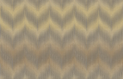 York Wallcoverings Missoni Home 5 Ande Ochre Wallpaper Eclectic Chevron Yellows   - MI10511