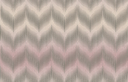 York Wallcoverings Missoni Home 5 Ande Pink Wallpaper Eclectic Chevron Pinks   - MI10514