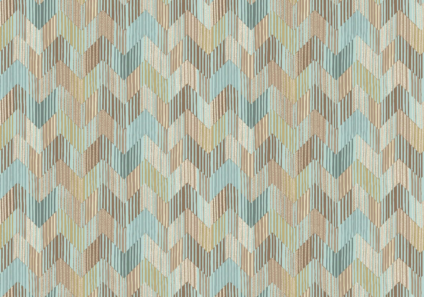 York Wallcoverings Missoni Home 5 Betulle Blue Wallpaper Eclectic Chevron Blues   - MI10523