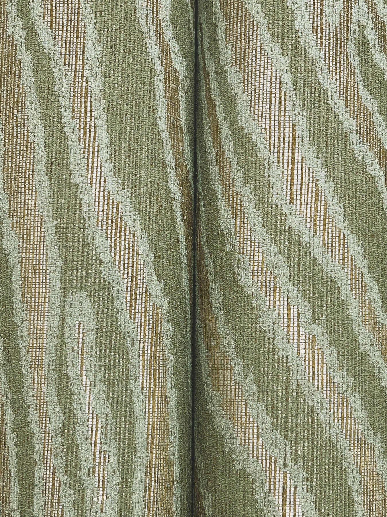 York Wallcoverings Missoni Home 5 Zambia Green Wallpaper Glam Grasscloth Greens   - MI10532