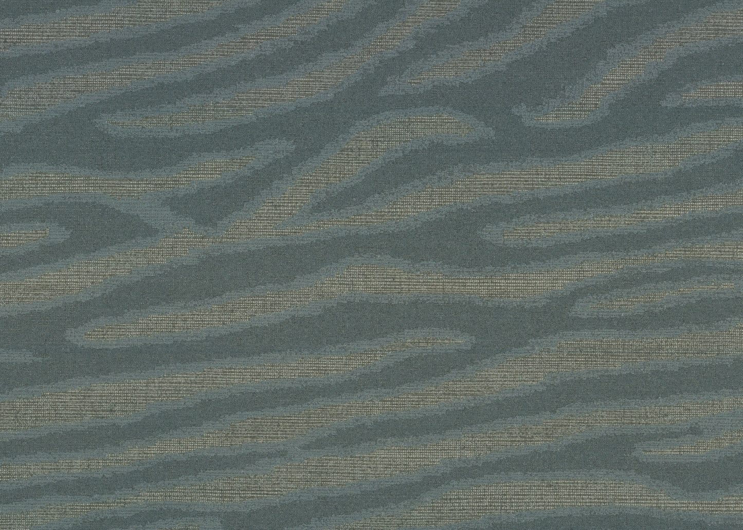 York Wallcoverings Missoni Home 5 Zambia Dark Teal Wallpaper Glam Grasscloth Blues   - MI10533