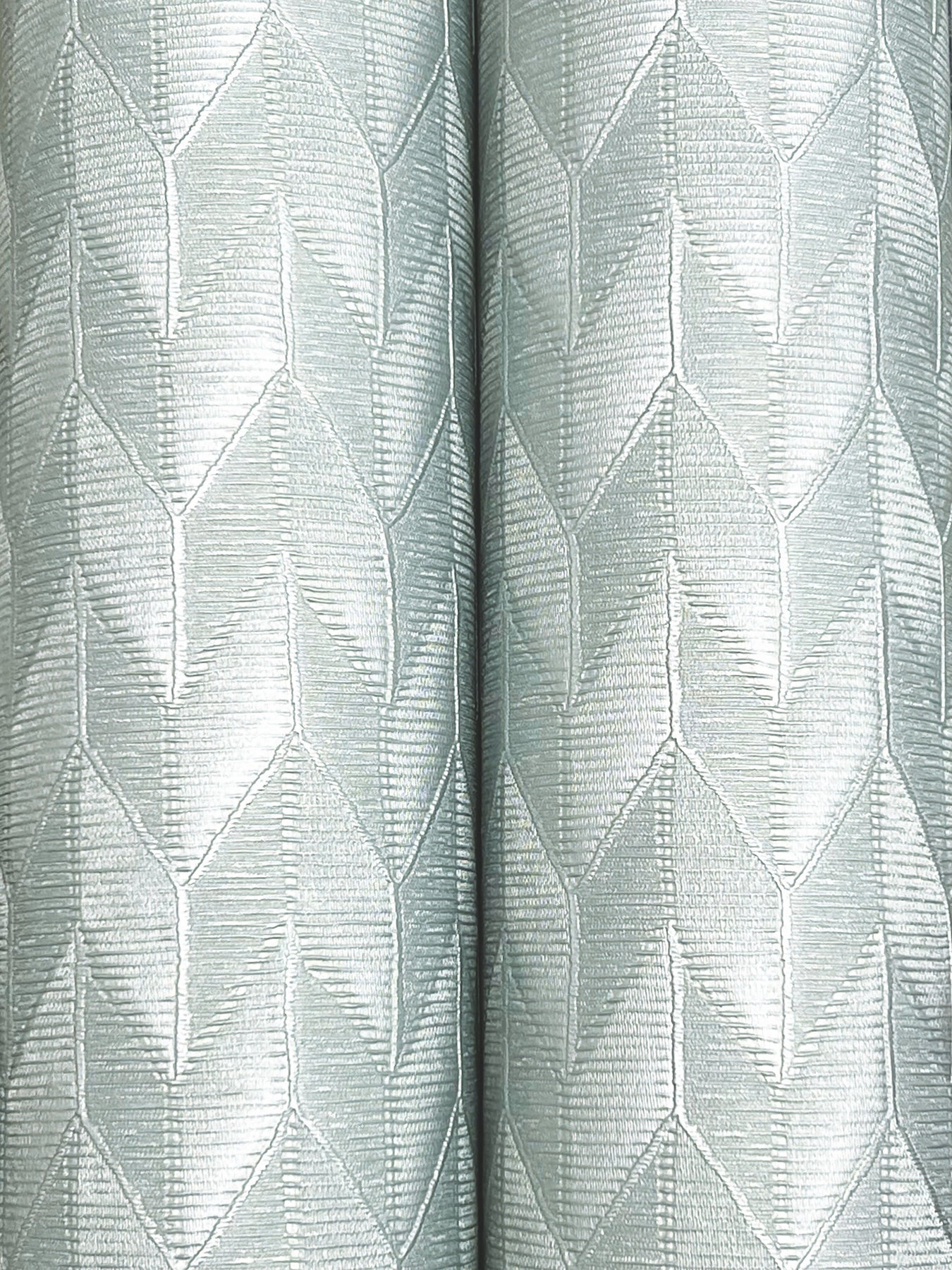 York Wallcoverings Missoni Home 5 Sestriere Steel Wallpaper Masculine Chevron Greys   - MI10550