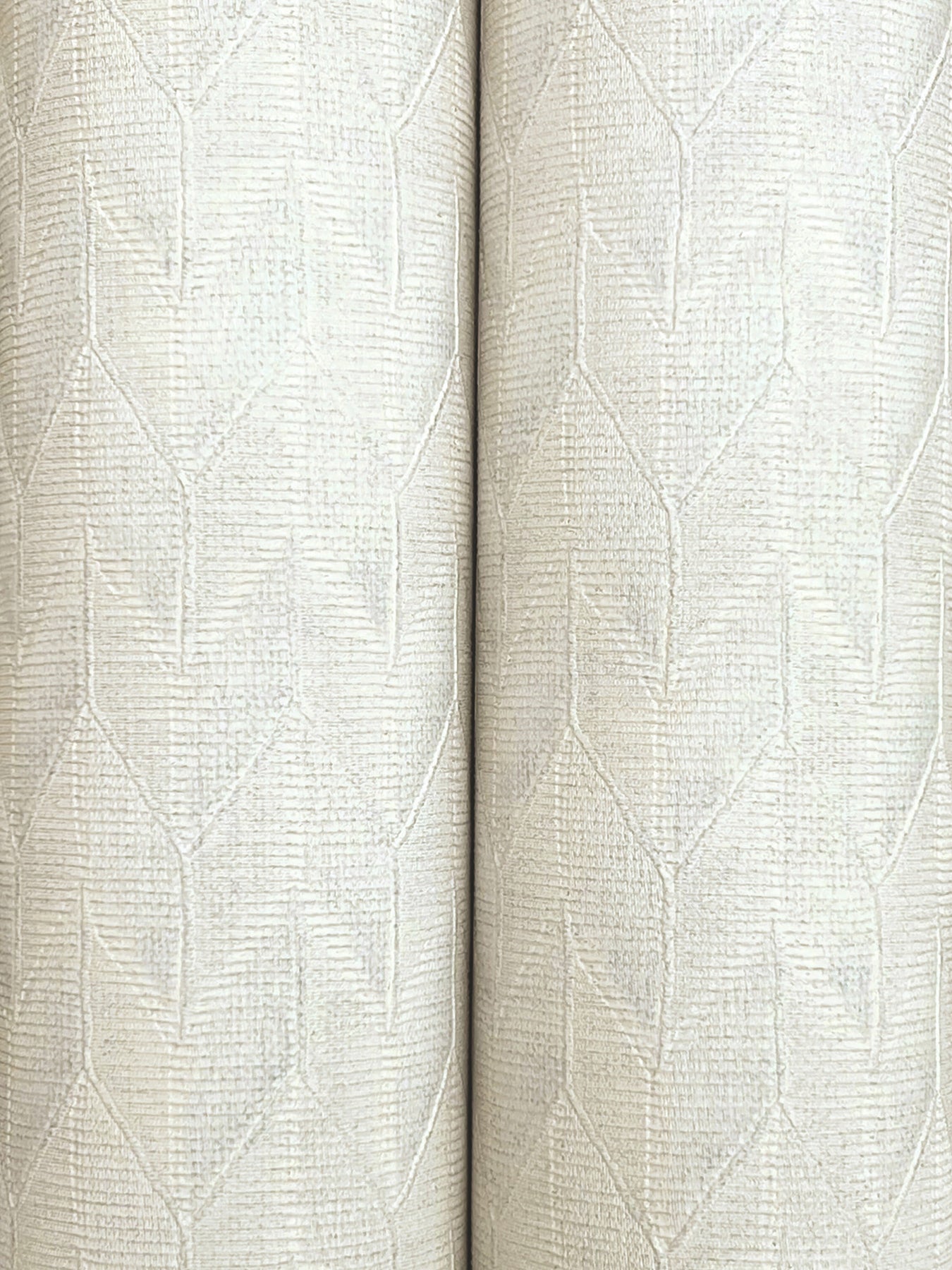 York Wallcoverings Missoni Home 5 Sestriere Cool White Wallpaper Masculine Chevron Whites and Off-Whites   - MI10552