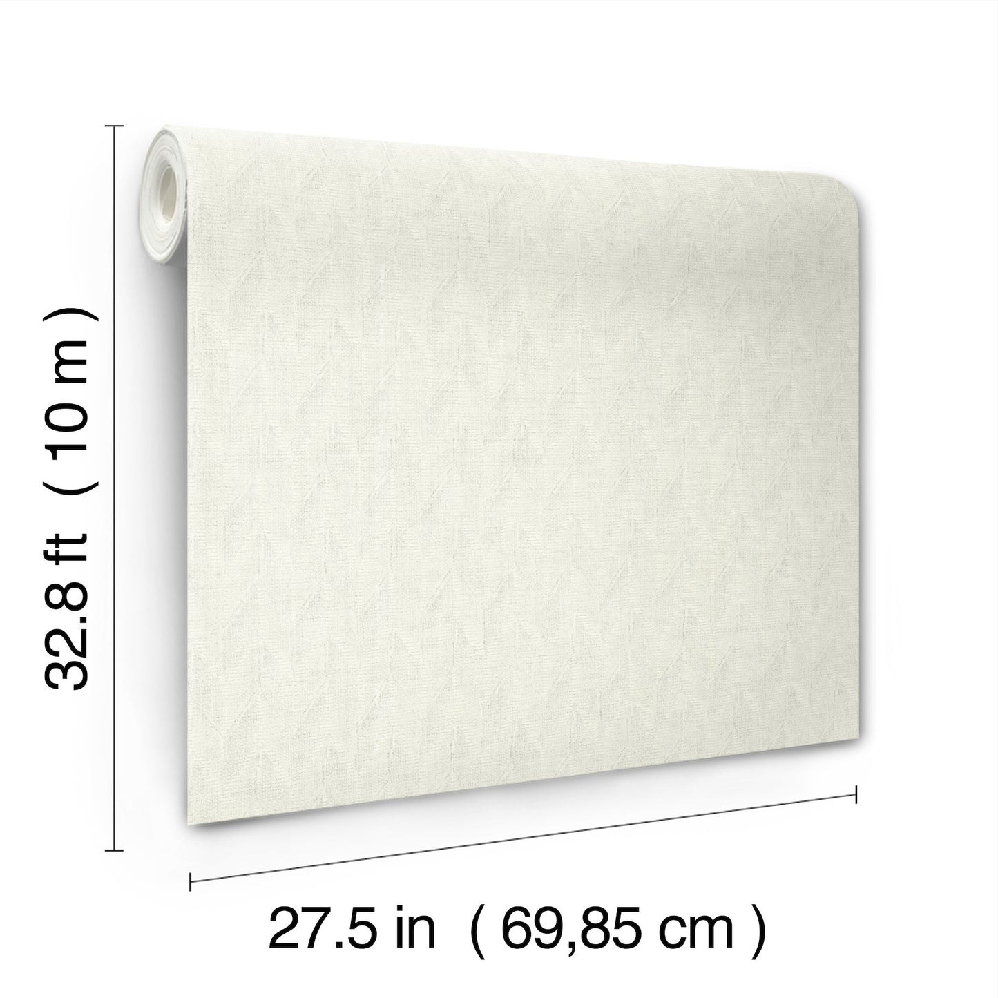 York Wallcoverings Missoni Home 5 Sestriere Cool White Wallpaper Masculine Chevron Whites and Off-Whites   - MI10552