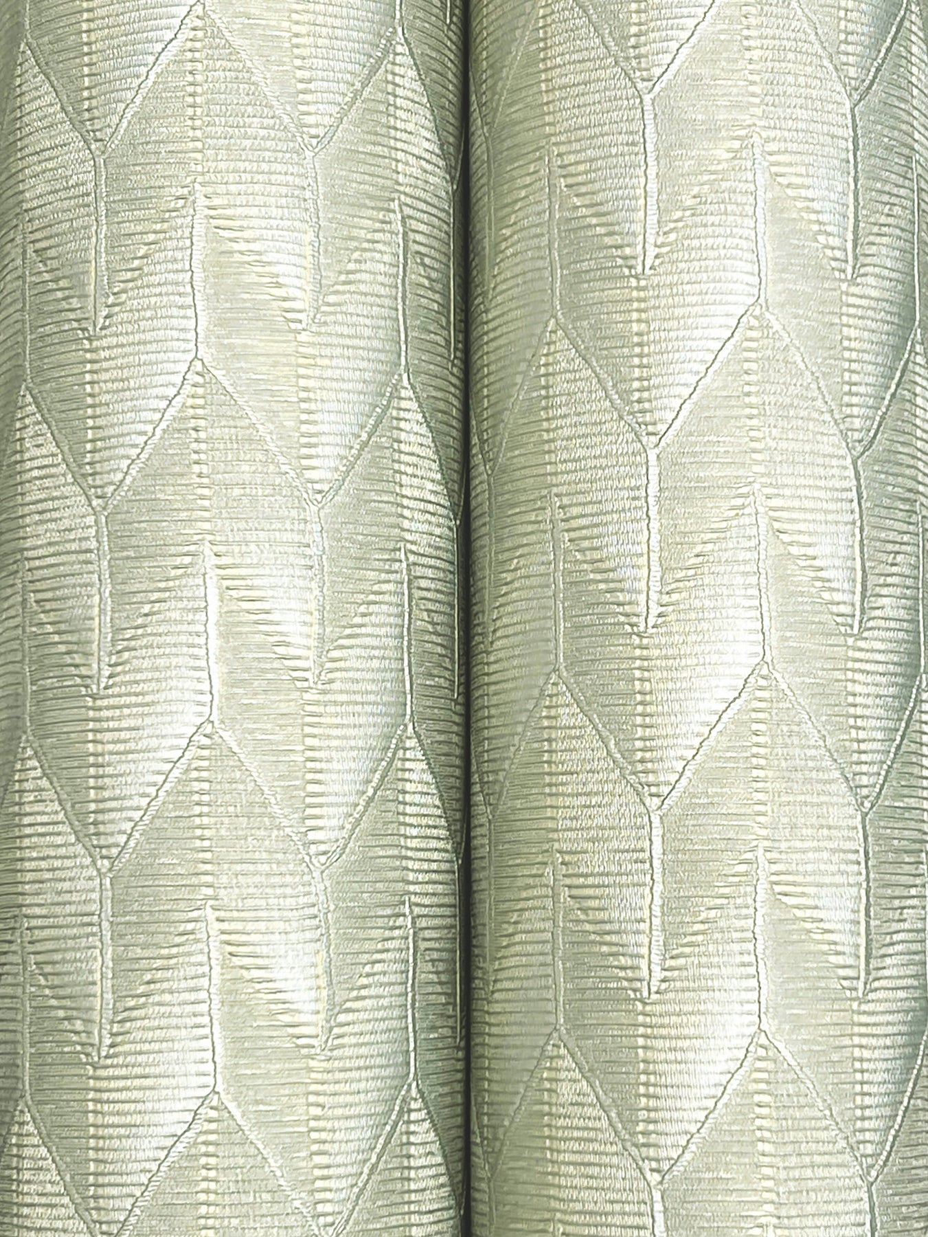 York Wallcoverings Missoni Home 5 Sestriere Pewter Wallpaper Masculine Chevron Greys   - MI10554