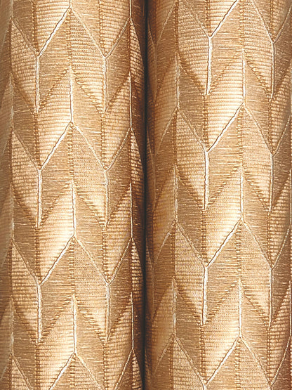 York Wallcoverings Missoni Home 5 Sestriere Copper Wallpaper Masculine Chevron Oranges   - MI10555