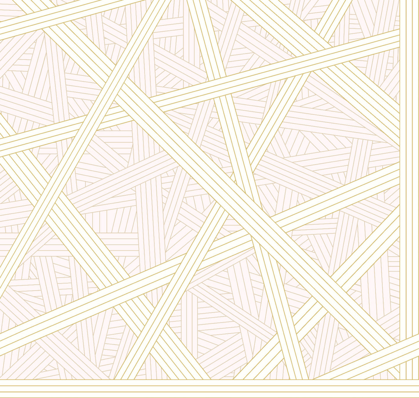 York Wallcoverings Missoni Home 5 Nastri Pink Wallpaper Modern Geometrics Pinks   - MI10562