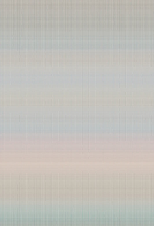 York Wallcoverings Missoni Home 5 Oleg Cool Wall Mural Feature Wall Stripes Blues  Wallpaper - MI10572M