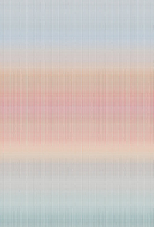 York Wallcoverings Woodnote Oleg Multicolor Wall Mural Feature Wall Stripes Blues  Wallpaper - MI10574M