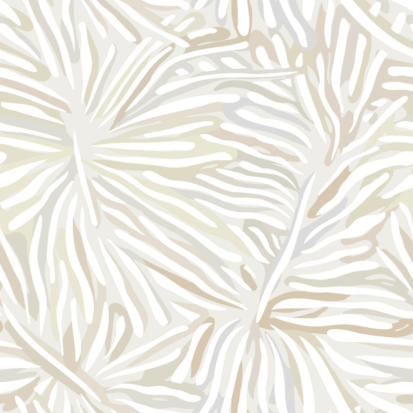 York Wallcoverings Missoni Home 5 Flora Neutral Wallpaper Botanical Tropical Beiges   - MI10576