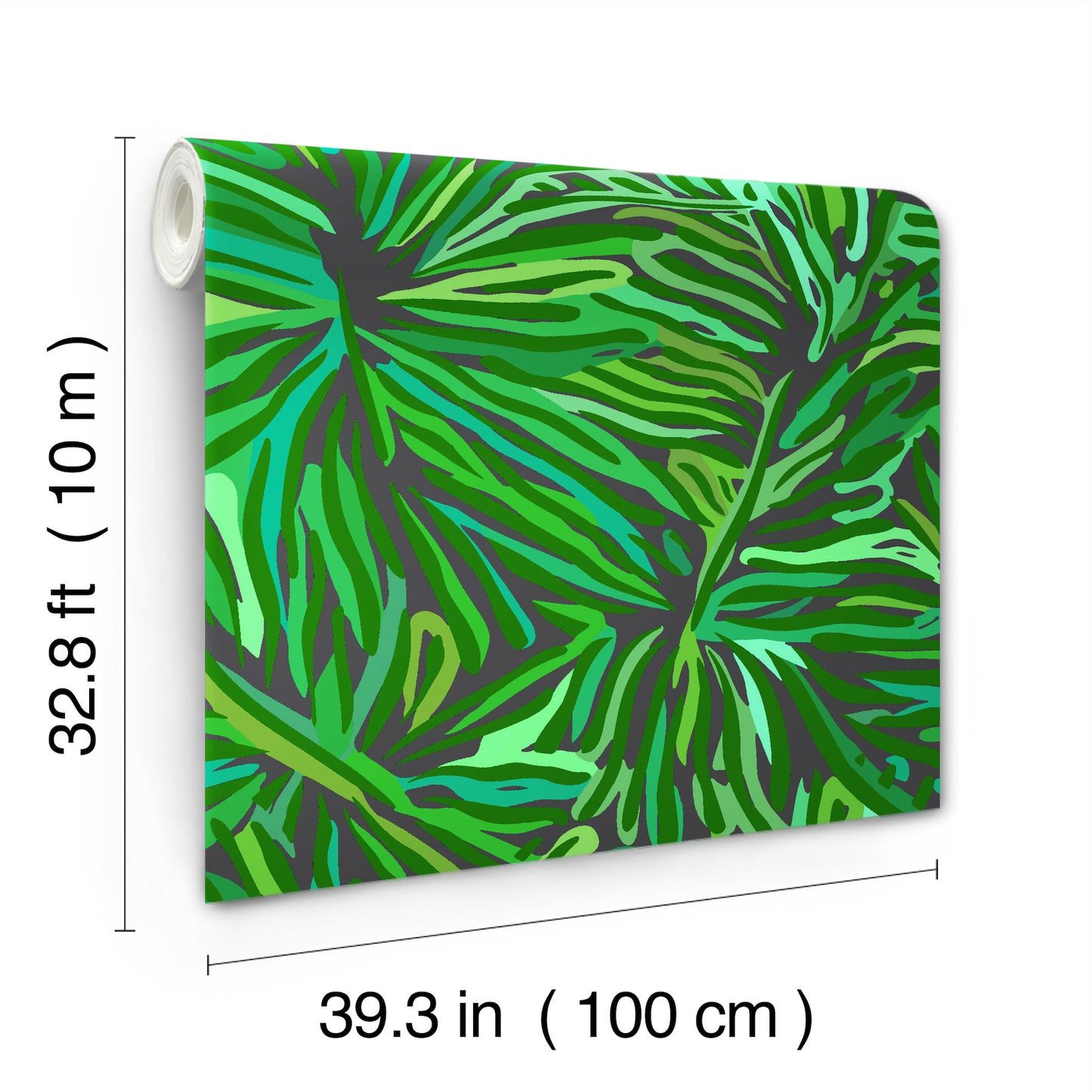 York Wallcoverings Missoni Home 5 Flora Green Wallpaper Botanical Tropical Greens   - MI10577