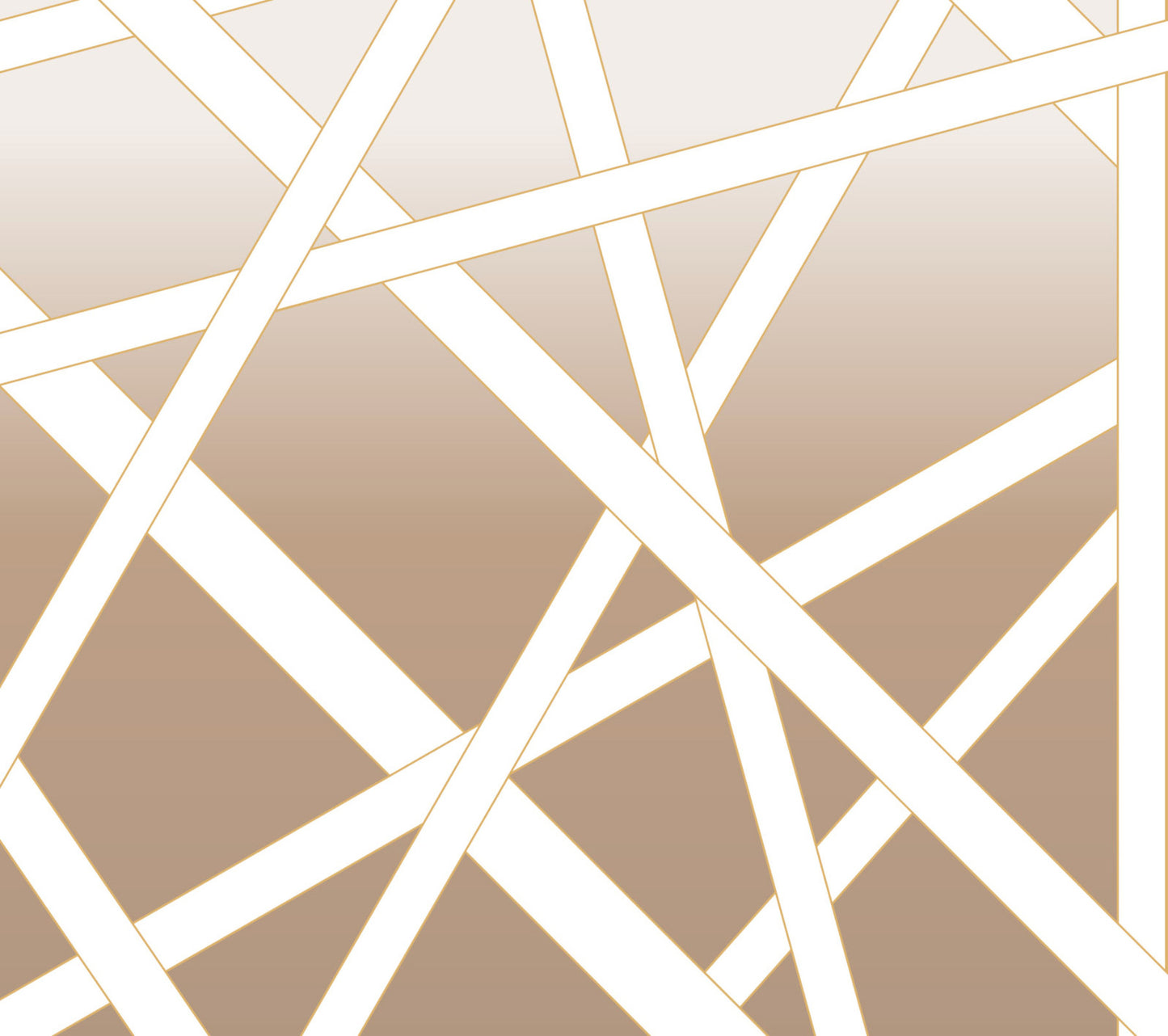 York Wallcoverings Missoni Home 5 Nastri Shade Beige Wall Mural Feature Wall Geometrics Beiges  Wallpaper - MI10580M