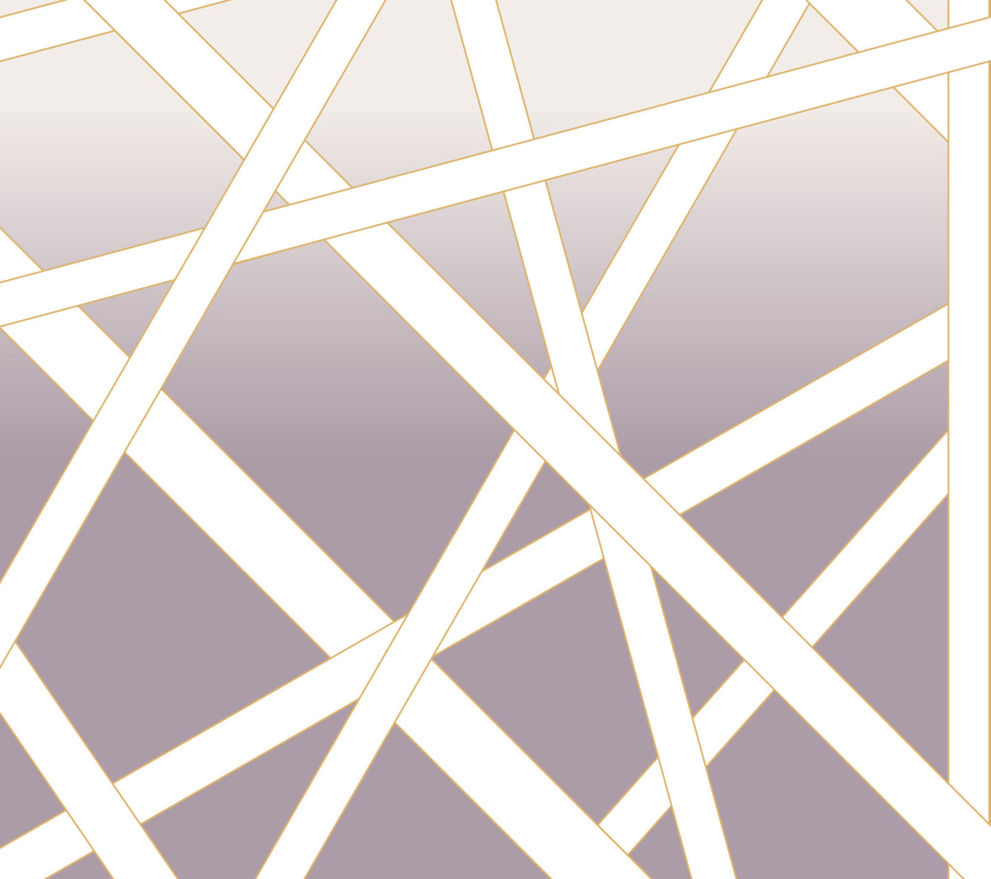 York Wallcoverings Signature Textures Nastri Shade Lavender Wall Mural Feature Wall Geometrics Purples  Wallpaper - MI10584M