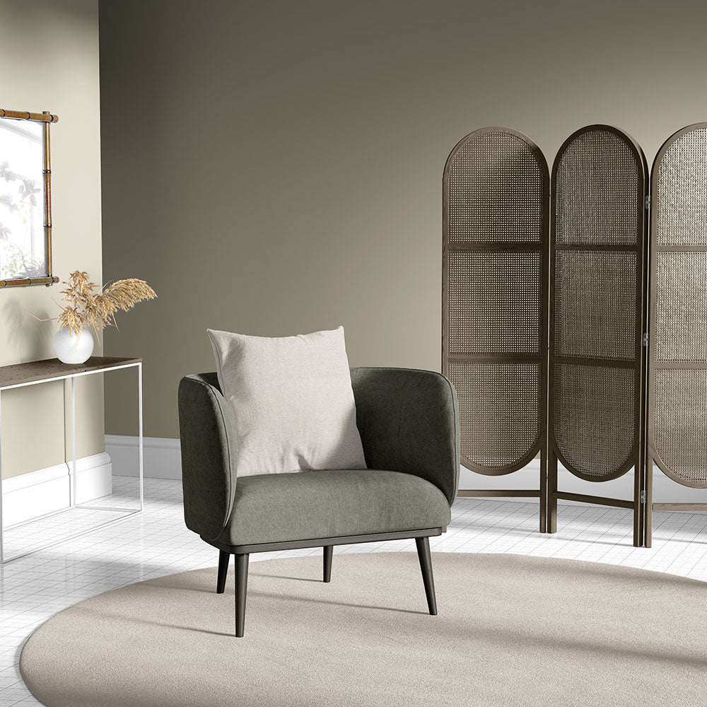 NICHOLASJOHN INC NJ-FARROW Mushroom Solid   Fabric - NJ25-2186